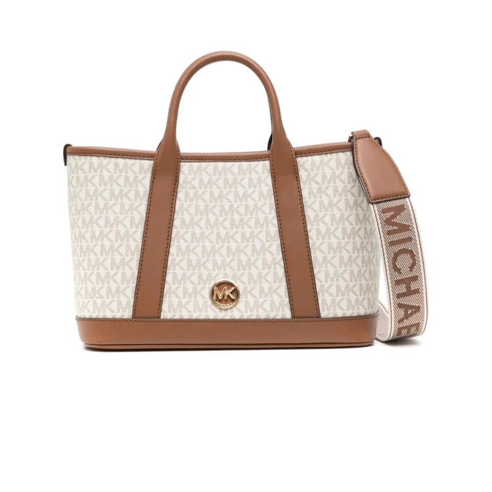NWT Luisa Signature Logo Satchel from Michael Kors